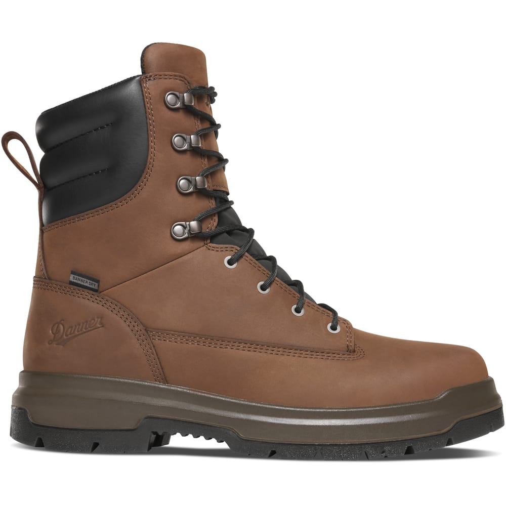 Men's Ground Control 8" Brown ST
