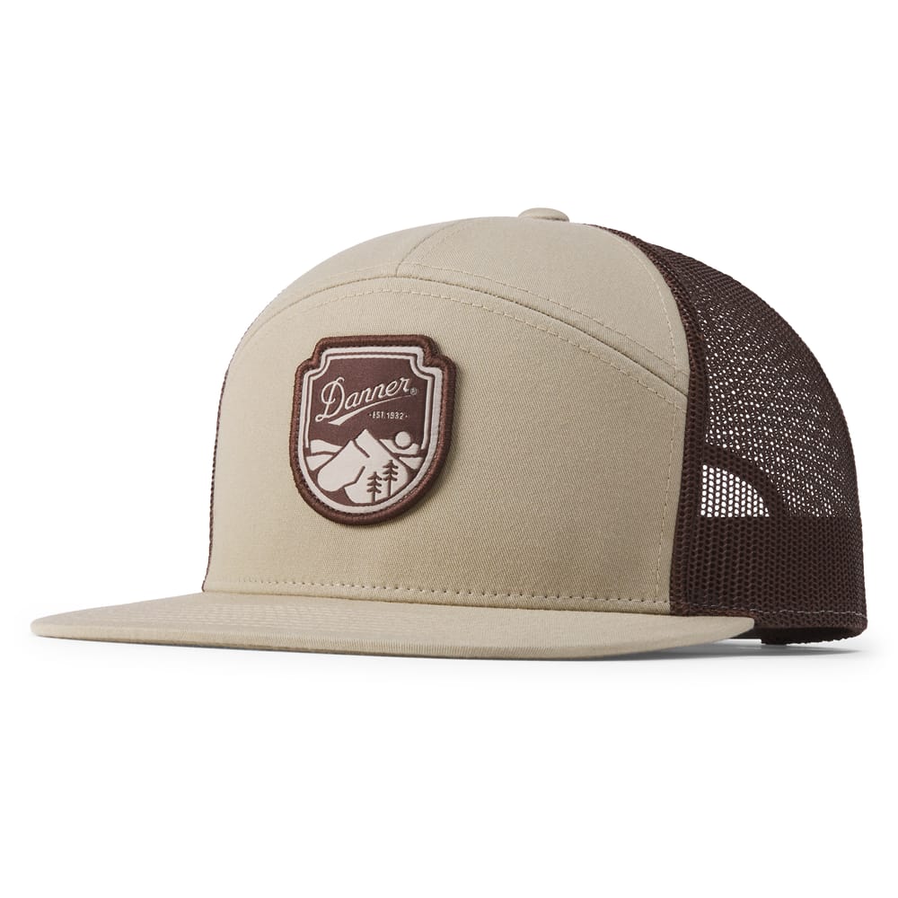 Danner 7 Panel Nature Trip Trucker Pale Khaki/Brown