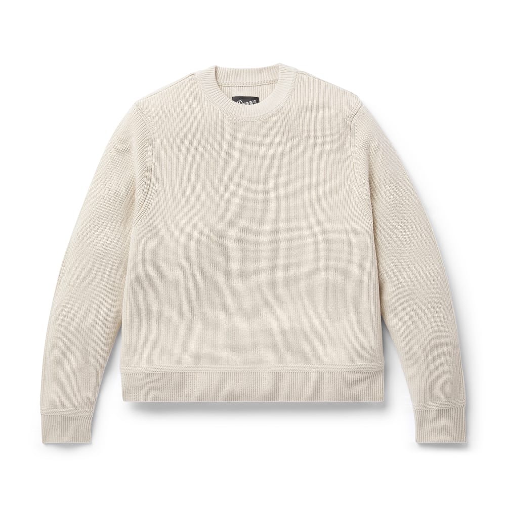 Men's DWR Wool/Cotton Sweater Castle Wall