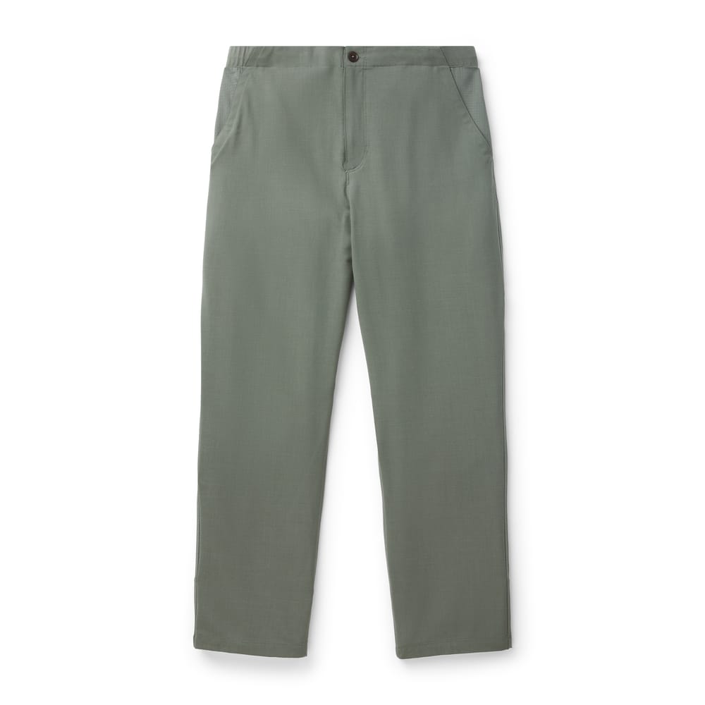 Men's Summer Wool Trail Pants Agave Green
