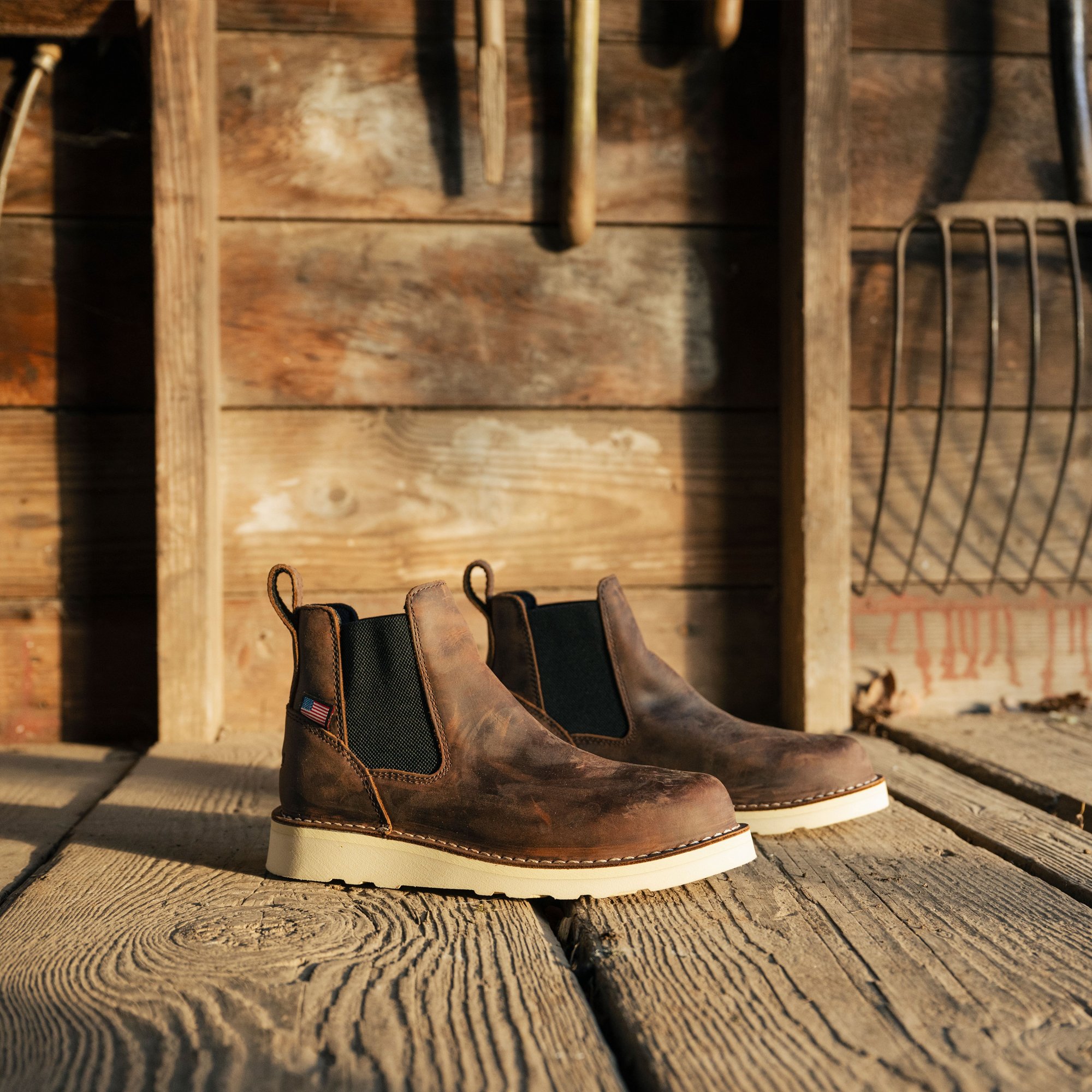 新品 DANNER BULLRUN LOW BROWN スエード Danner - Bull Run Moc Toe 8