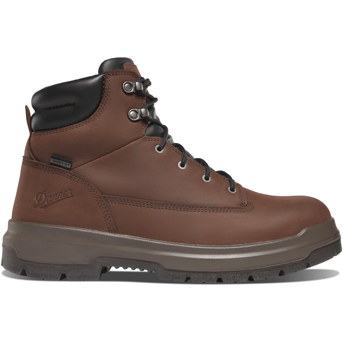 Danner River Gripper Felt Bottom Wading Fishing Boots Leather Mesh Men 6 M Brown Cedar River Aluminum Moc Toe 6 main image 3