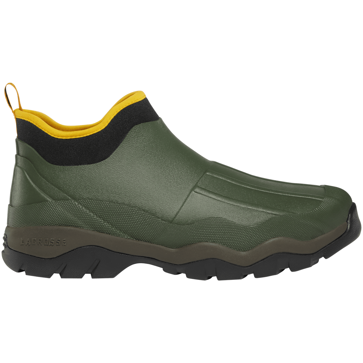 LaCrosse OD Green Boots with Yellow Collar LaCrosse Boots: Men main image 3
