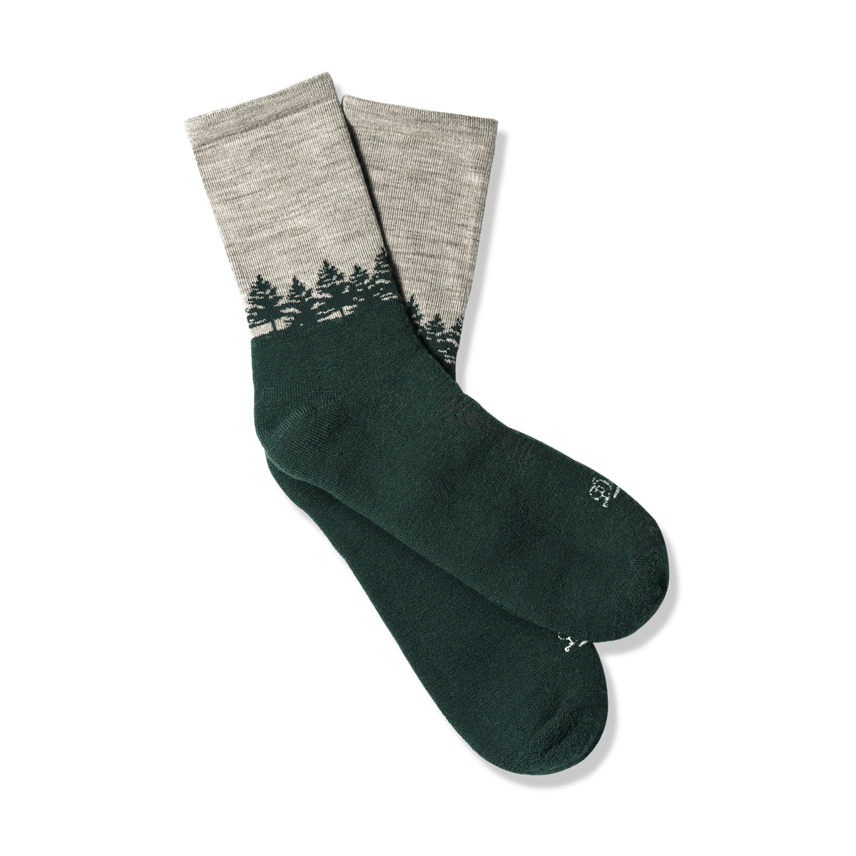 Danner - Doug Fir Socks Midweight 3/4 Crew - Green/Gray