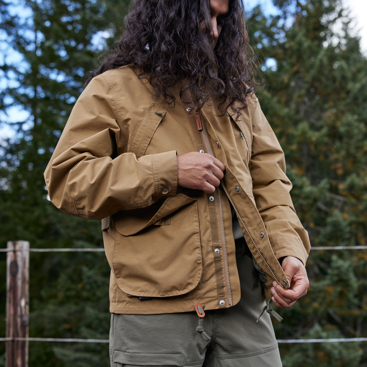 ジャケット・アウター Mountain Research Woodsman Coat Danner - Woodsman GTX Jacket Dusty Olive