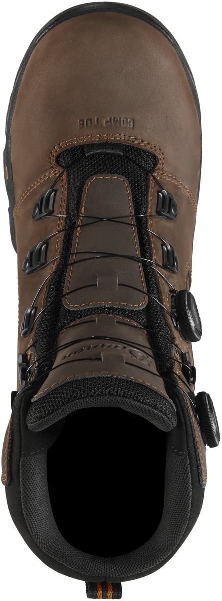 Men's Vicious BOA 8" Brown NMT