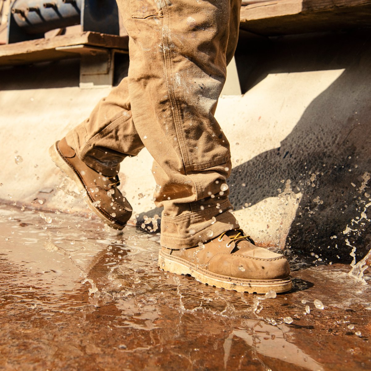 Cedar River Moc Toe 6" Brown