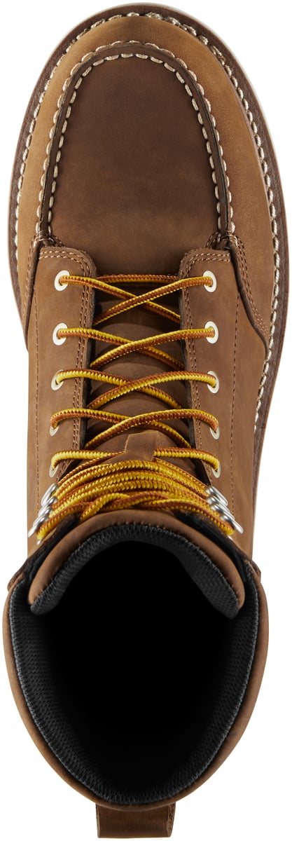 Cedar River Moc Toe 8" Brown AL