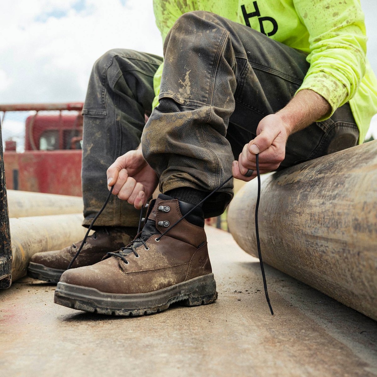 Men's Ground Control 6" Brown ST