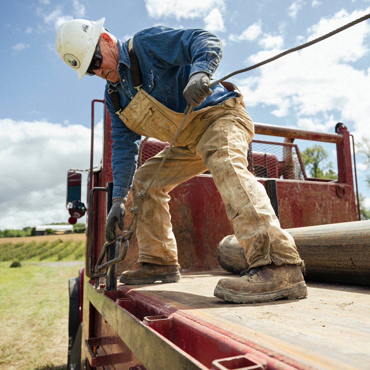 Men's Ground Control 6" Brown ST