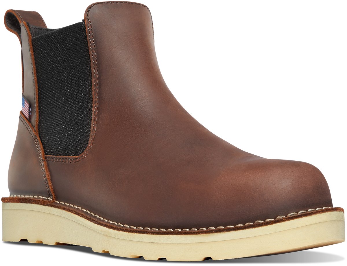 Bull Run Chelsea 6" Brown Wedge