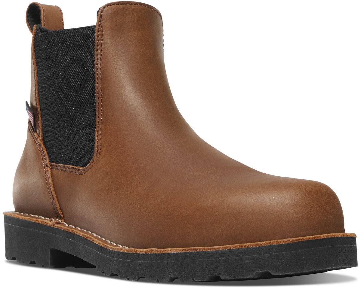 Bull Run Chelsea 6" Tobacco Black Heel