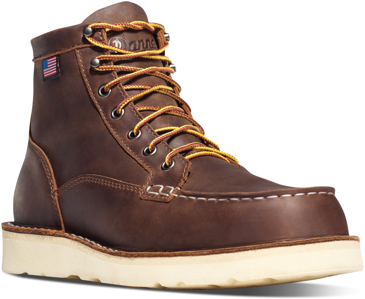 Bull Run Moc Toe 6" Brown ST