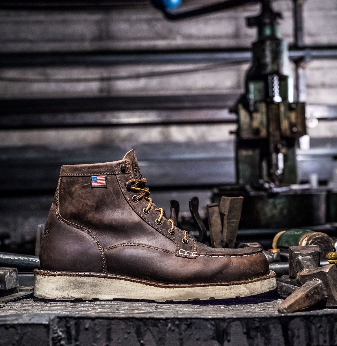 【美品】Danner BULL RUN LOW Danner - Bull Run Moc Toe 6