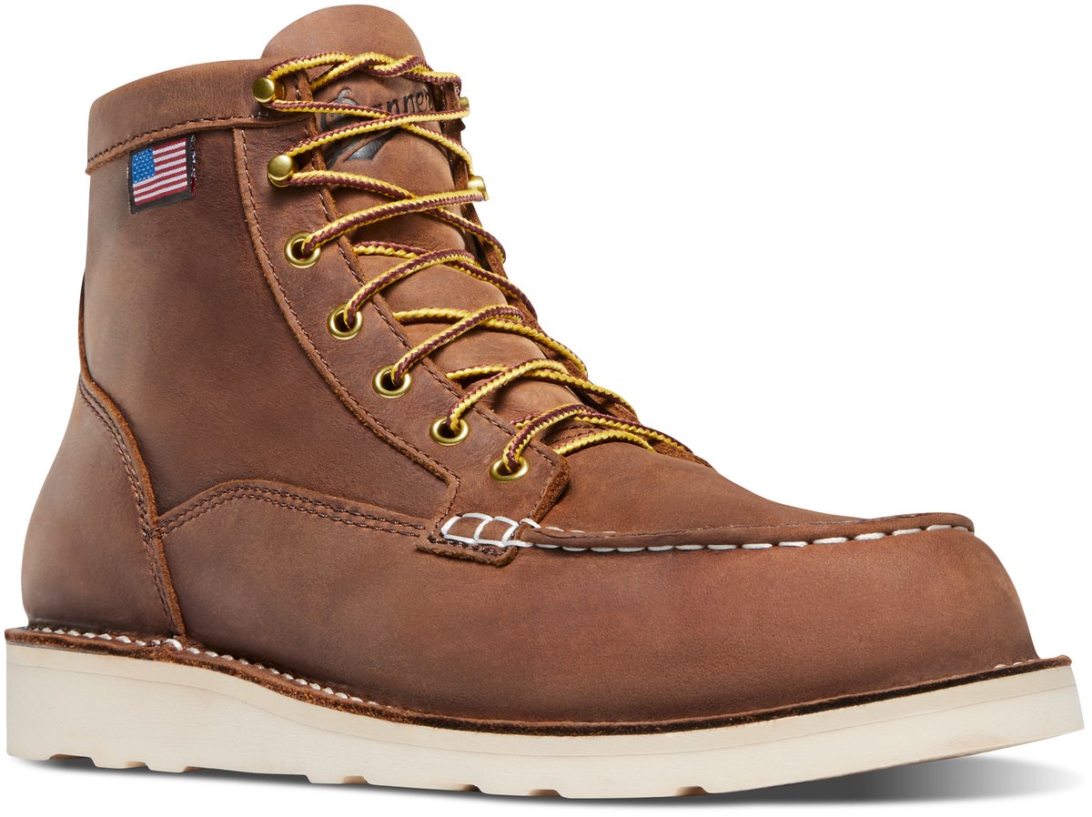 Bull Run Moc Toe 6" Tobacco