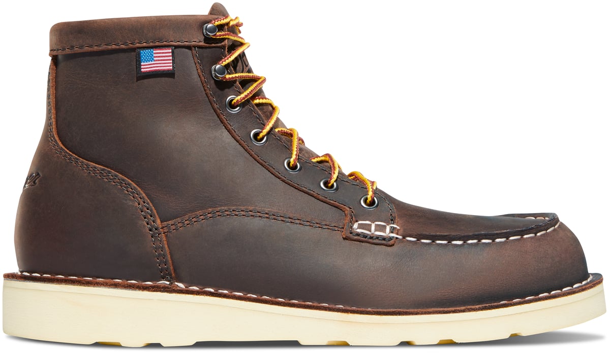 Women's Bull Run Moc Toe 6" Brown ST