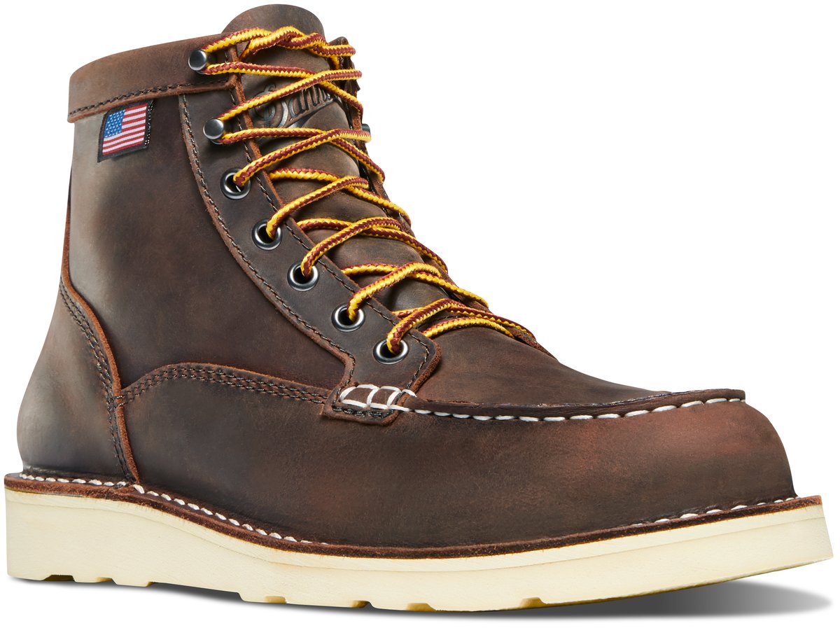 Women's Bull Run Moc Toe 6" Brown ST