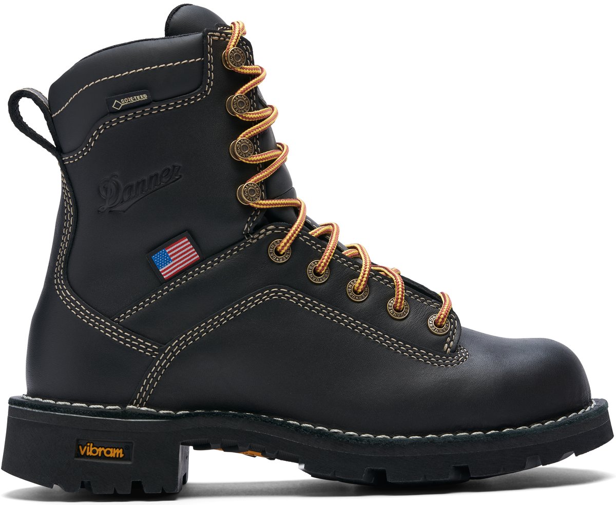 Danner - Quarry USA Black Alloy Toe