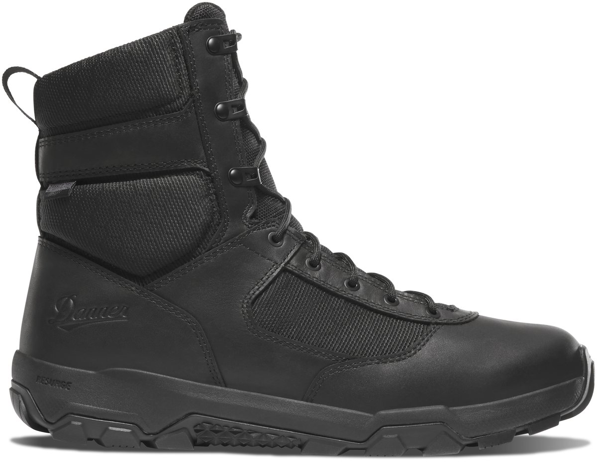 Sonic Side-Zip 8" Black Danner Dry