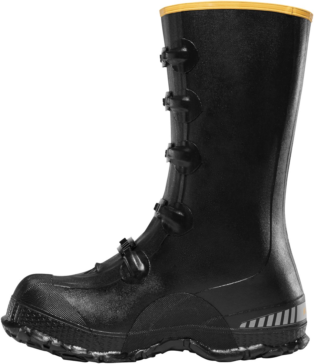 ZXT Buckle Wedge Overshoe 14" Black