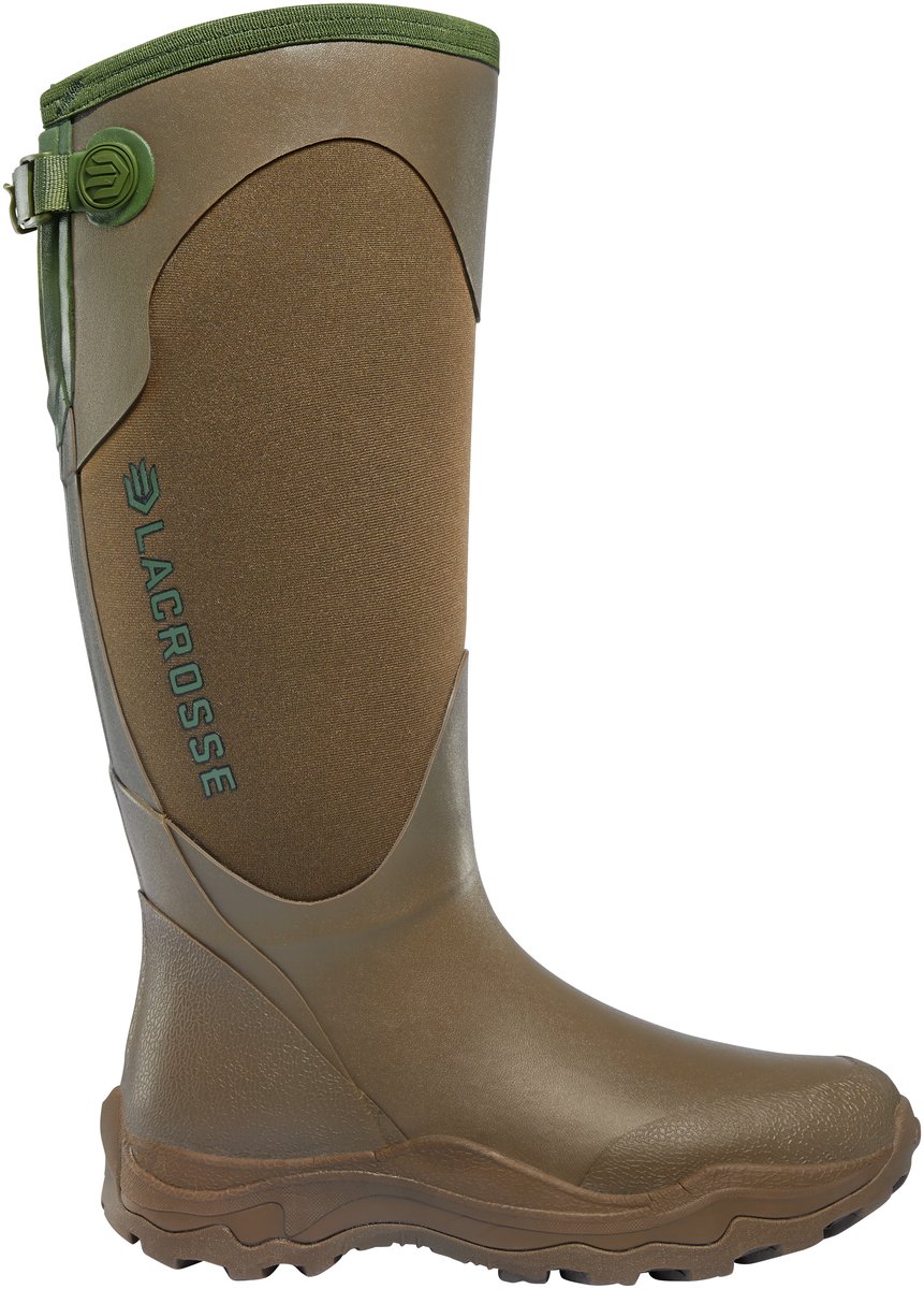 Women's Alpha Agility Snake Boot 15" Brown/Green