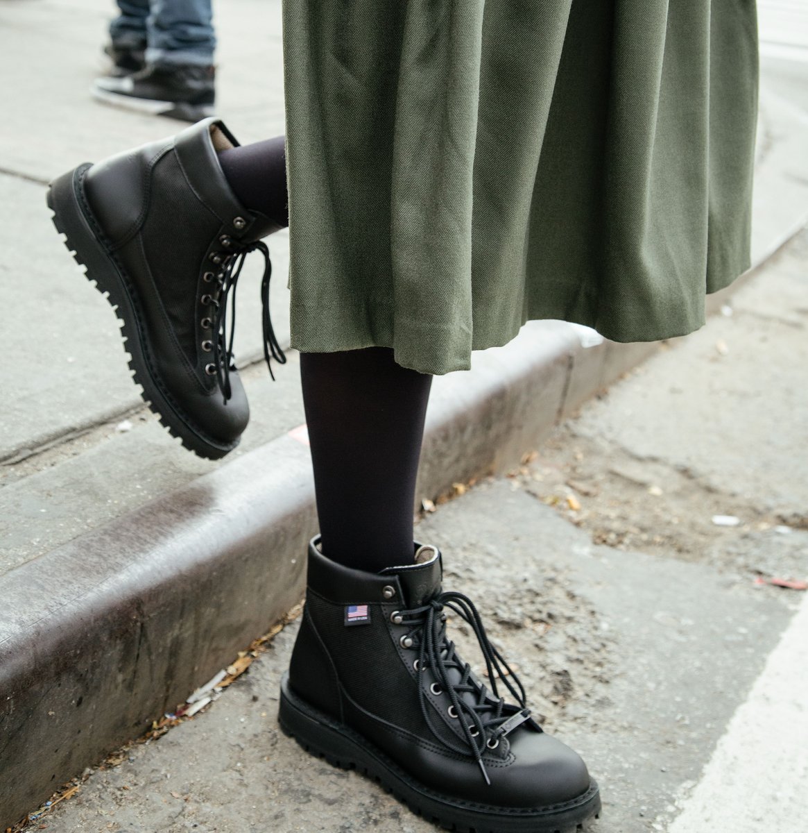 Danner レインブーツ　ブラック 収納袋付き Danner - ダナー／Danner マウンテンブーツ トレッキングブーツ