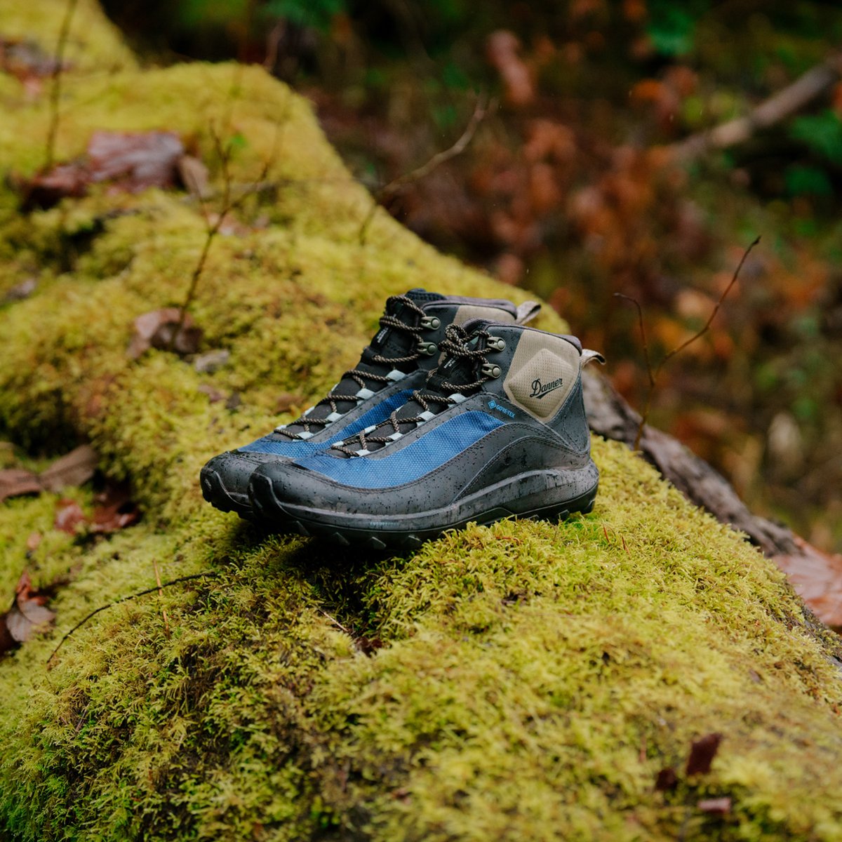 N45 Mid GTX Jet Black/Imperial Blue