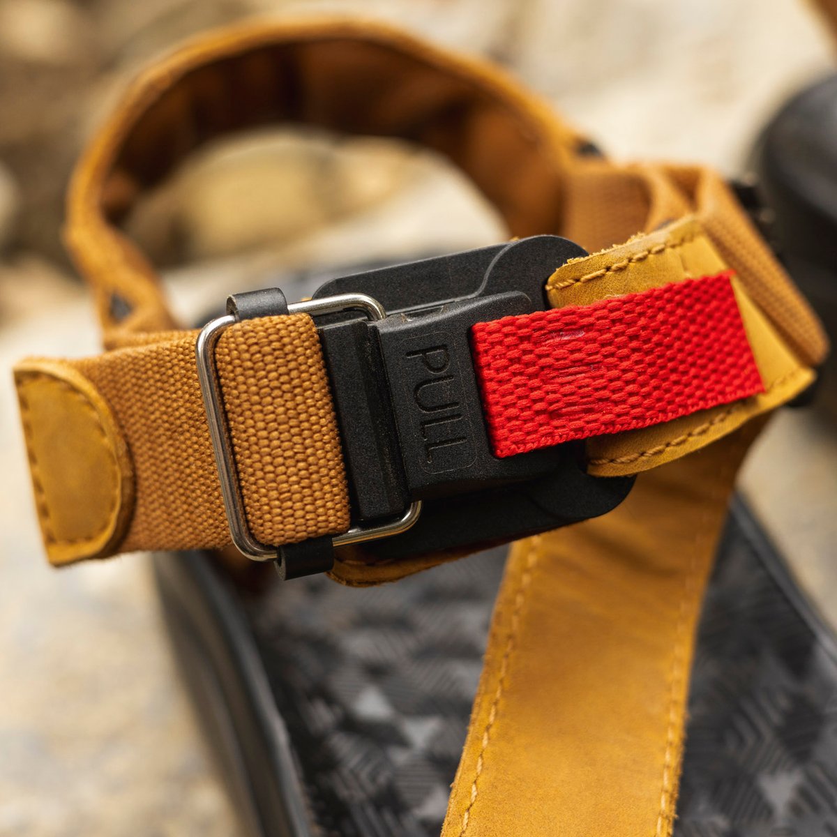 Joseph Leather Sandal Roasted Pecan