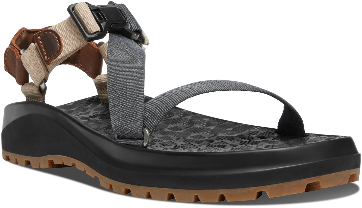 Wallowa Textile Sandal Grizzly Brown/Dark Shadow