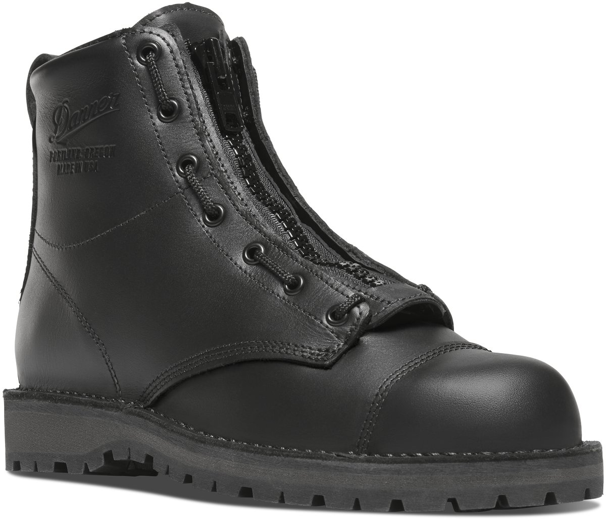 Men's Danner Moto GTX Full Black Zip