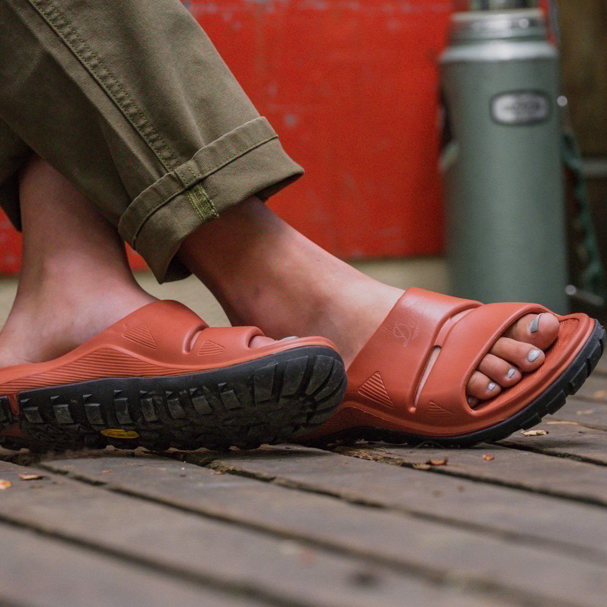 【関税込み】Danner カーキ Shelter Cove プールスライド Danner - Shelter Cove Forest