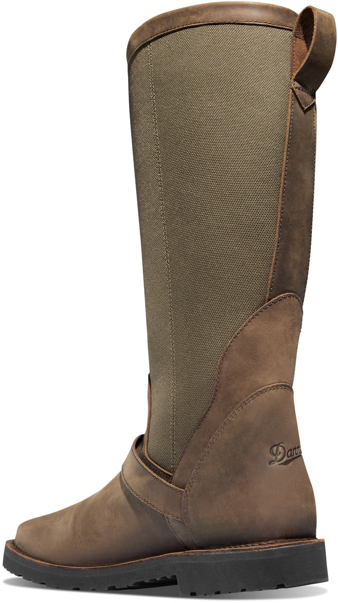 San Angelo Snake Boot 17" Brown Square Toe