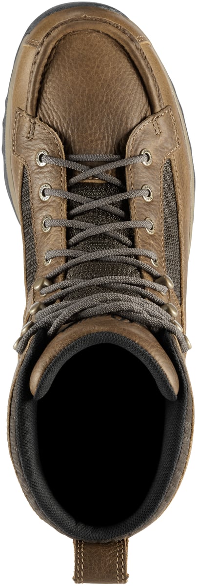 Recurve 7" Light Brown Moc-Toe