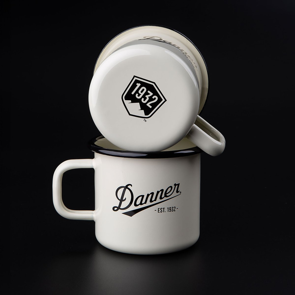 Danner Enamel 12oz Mug - Cream