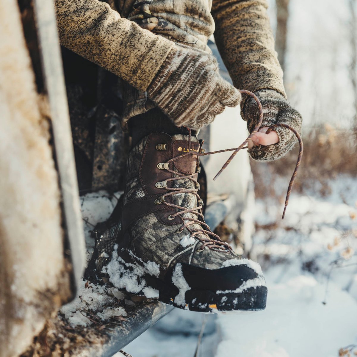 グッドロッキン　ラバーシューズ LaCrosse Footwear - Cold Snap II 2000G Mossy Oak Country Roots 2000G
