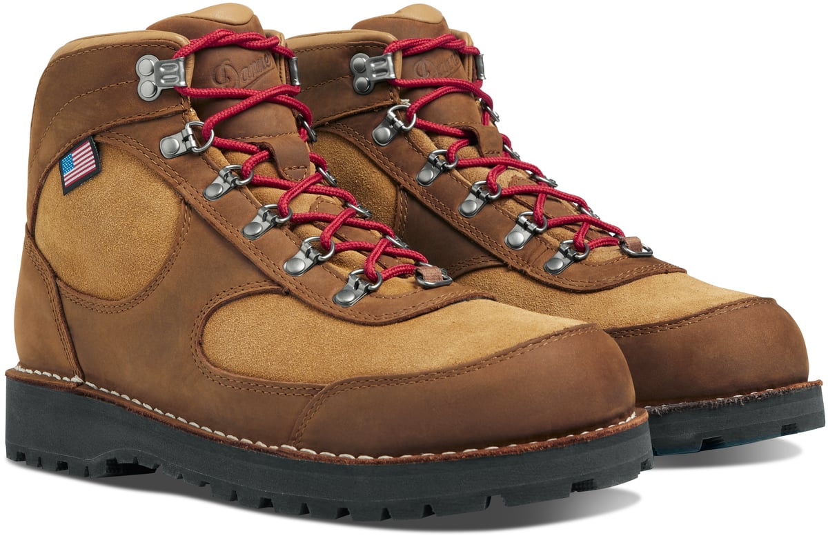 Cascade Crest 5" Grizzly Brown/Rhodo Red GTX