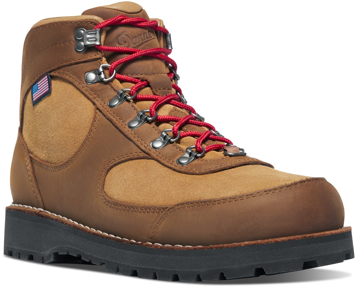 Cascade Crest 5" Grizzly Brown/Rhodo Red GTX