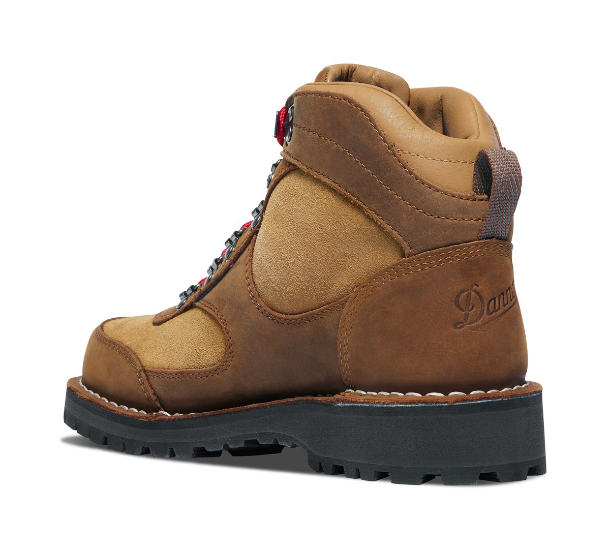 国内配送 DANNER WMNS CASCADE CREST'5 GTX BROWN /RED Danner - Cascade Crest Grizzly Brown/Rhodo Red