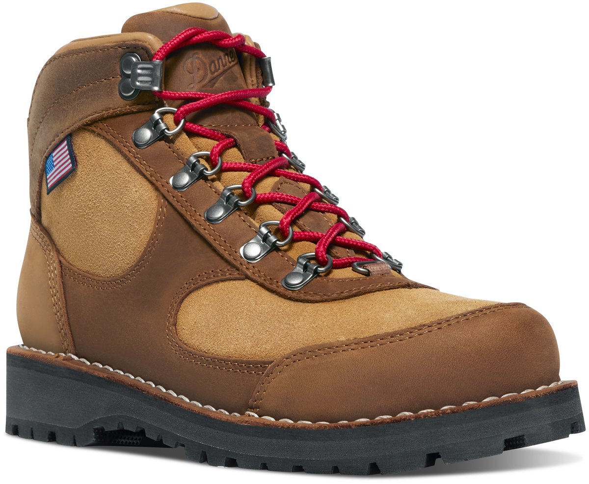 Women's Cascade Crest 5" Grizzly Brown/Rhodo Red GTX