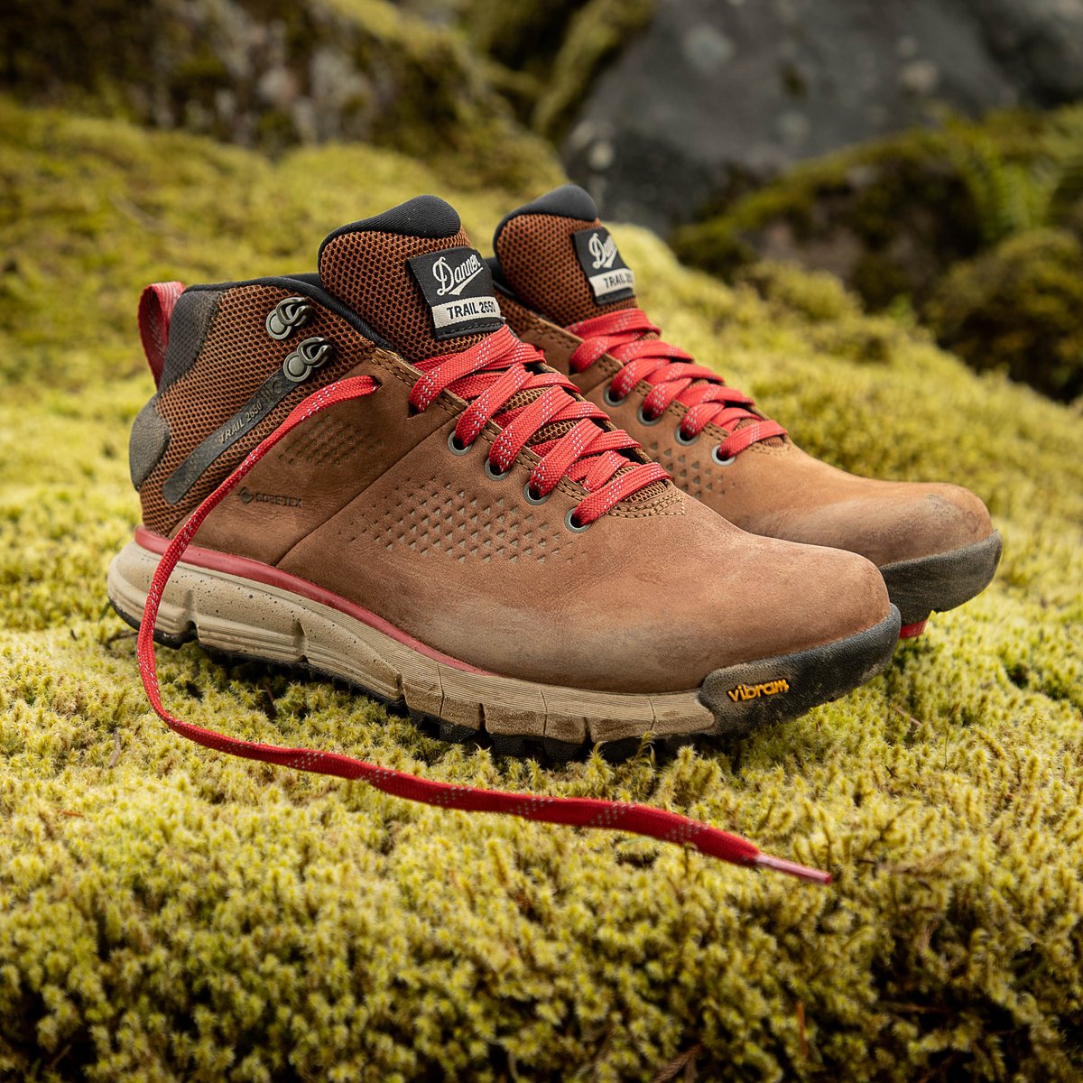Trail 2650 Mid 4" Brown/Red GTX - M