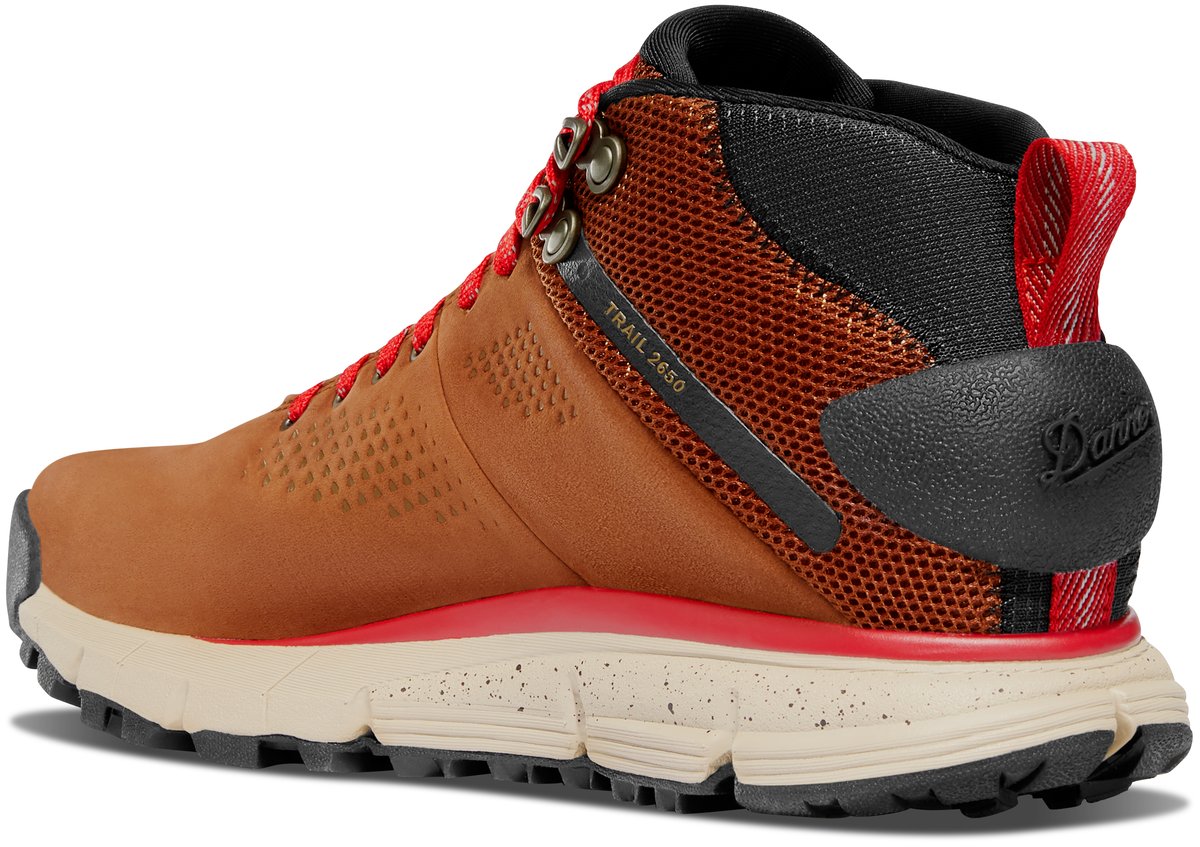 Women's Trail 2650 Mid 4" Brown/Red GTX