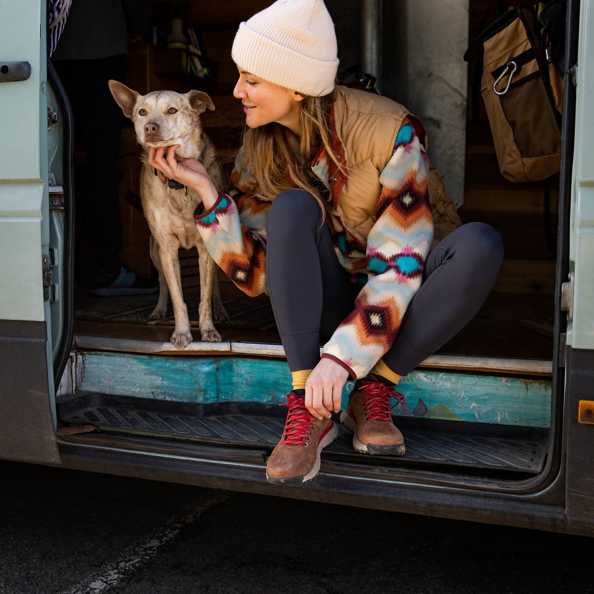 Women's Trail 2650 Mid 4" Brown/Red GTX