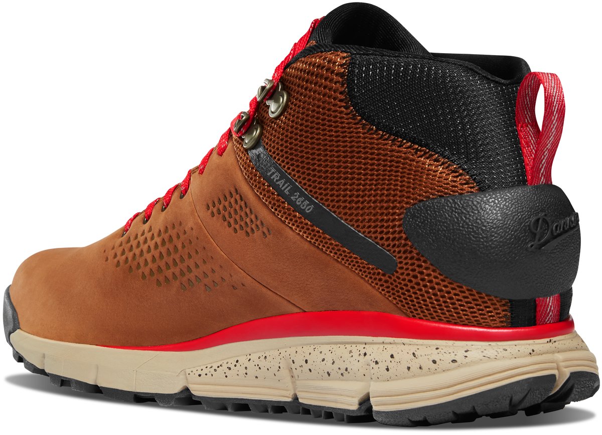 Trail 2650 Mid 4" Brown/Red GTX - M