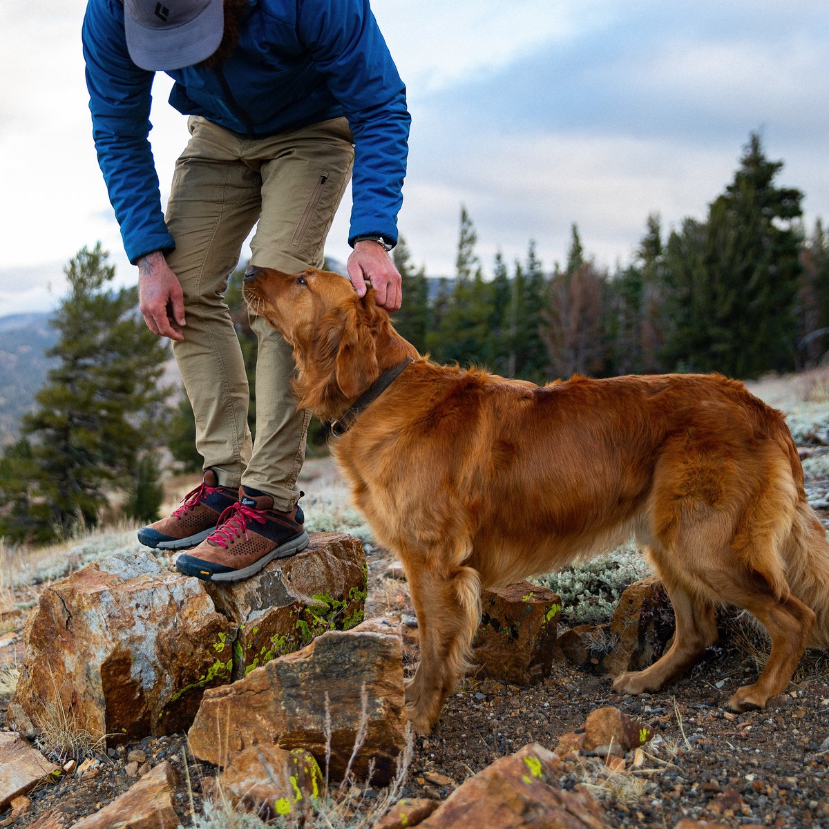 Trail 2650 3" Brown/Red