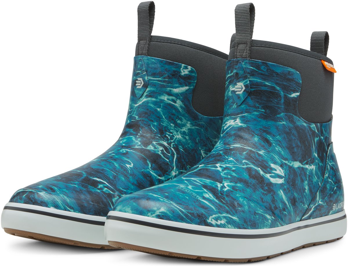 Men's Alpha Deck Boot 6" Mossy Oak Elements Agua