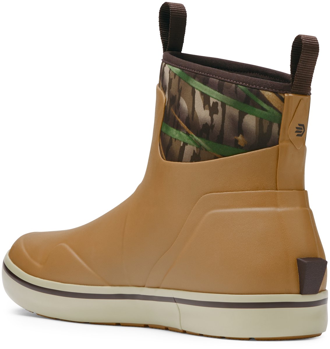 Men's Alpha Deck Boot 6" Mossy Oak Shadow Grass/Bone Brown