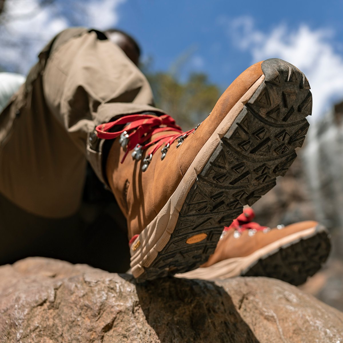 Mountain 600 Leaf 4.5" Grizzly Brown/Rhodo Red GTX M