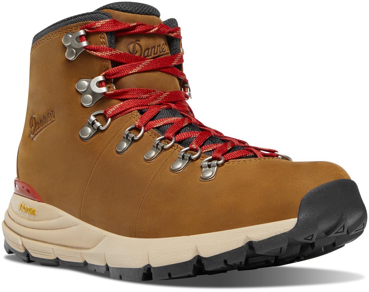 Danner - Mountain 600 Leaf GTX Grizzly Brown/Rhodo Red
