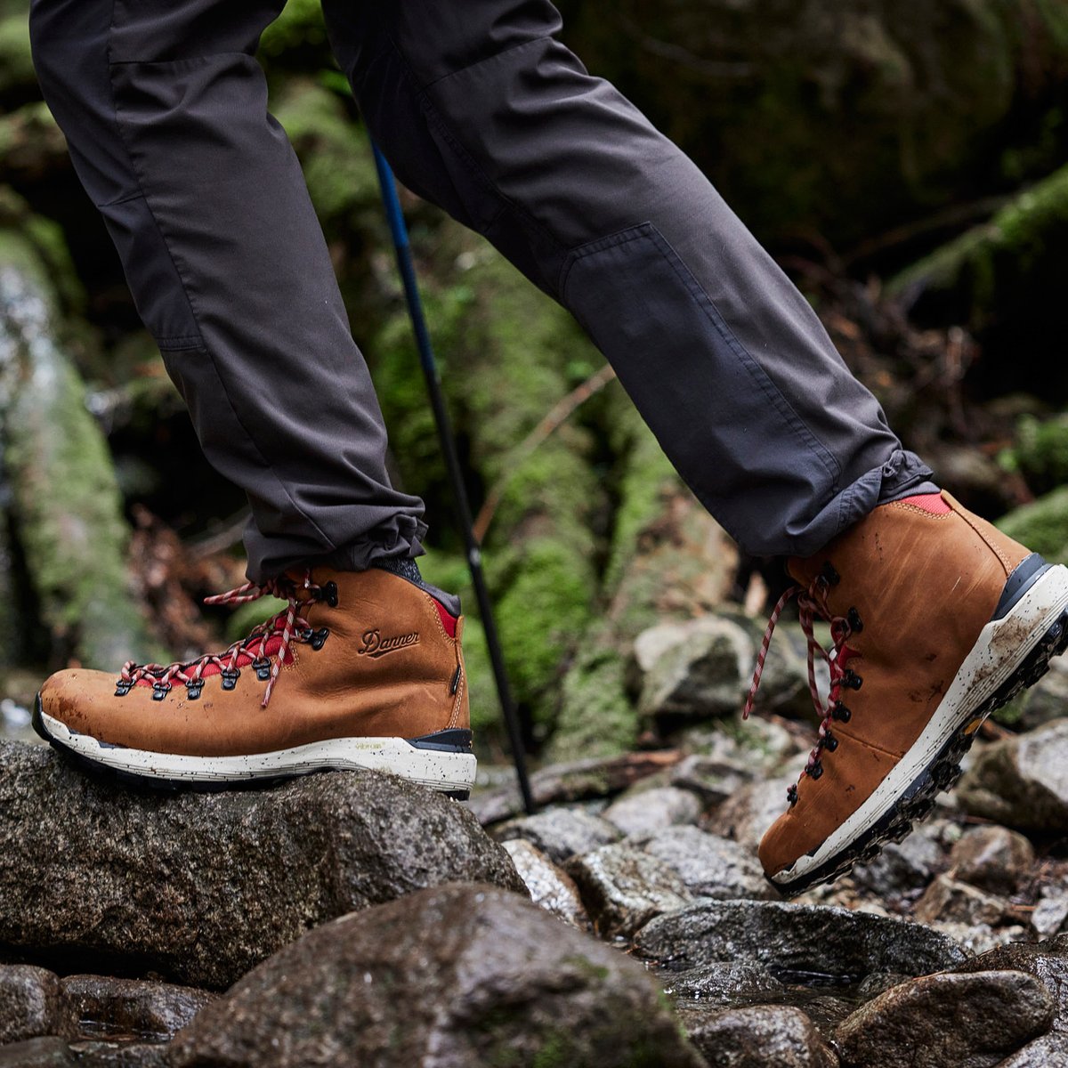 Mountain 600 Evo 4.5" Mocha Brown/Rhodo Red GTX