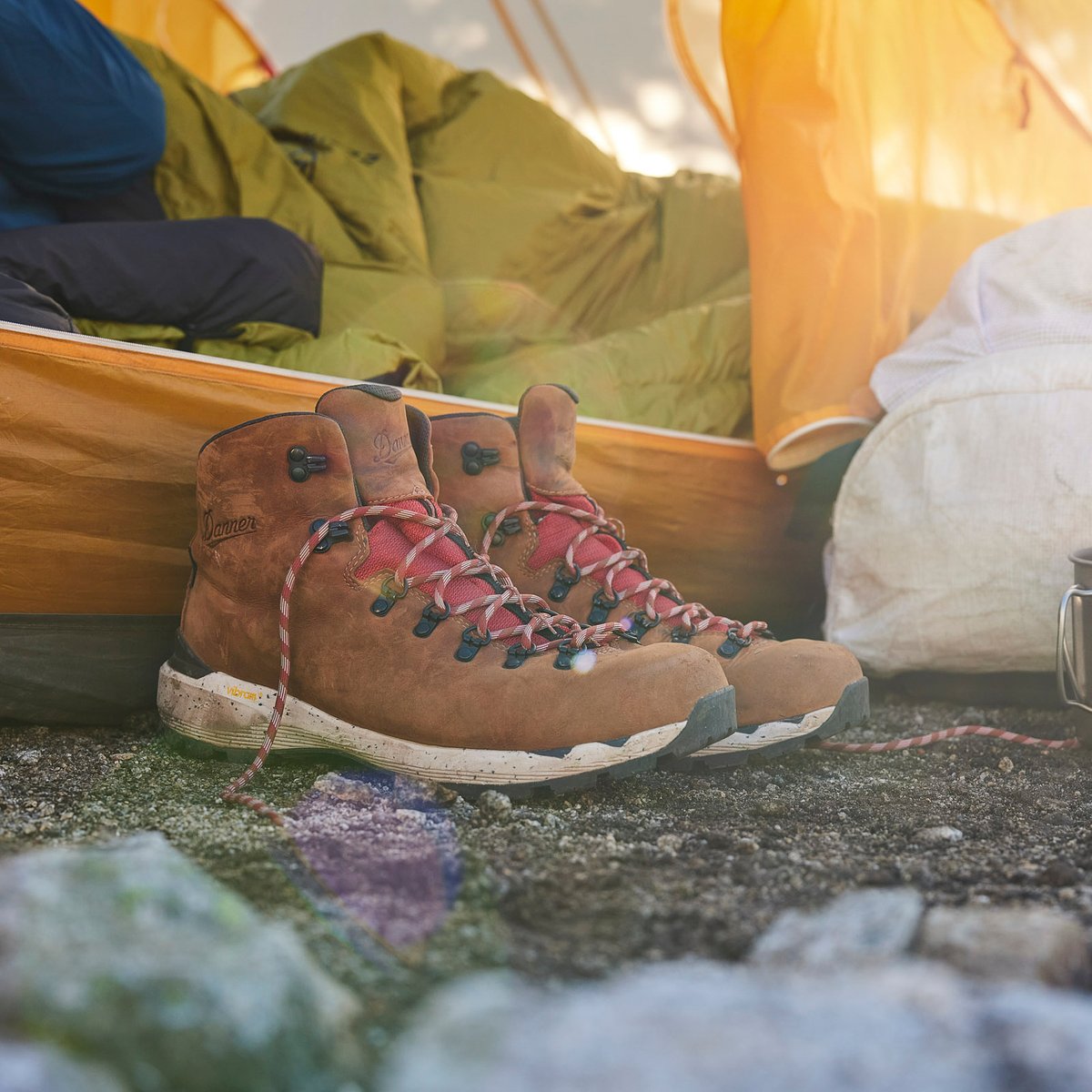 Mountain 600 Evo 4.5" Mocha Brown/Rhodo Red GTX